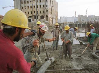 Syrian workers